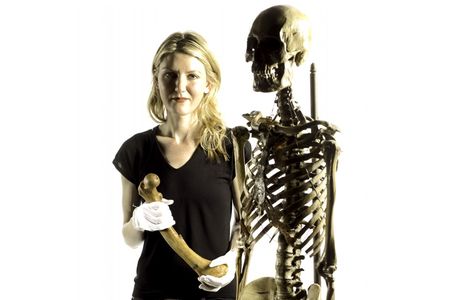 Sabrina Sholts is the curator of biological anthropology at the Smithsonian’s National Museum of Natural History. (Paul Fetters, Smithsonian)