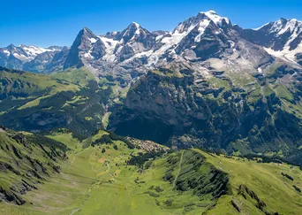 DISCOVER Switzerland: Across the Bernese Alps description