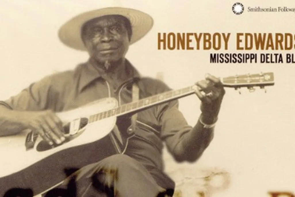 "Honeyboy" Edwards' album with Smithsonian Folkways, "Mississippi Delta Bluesman"