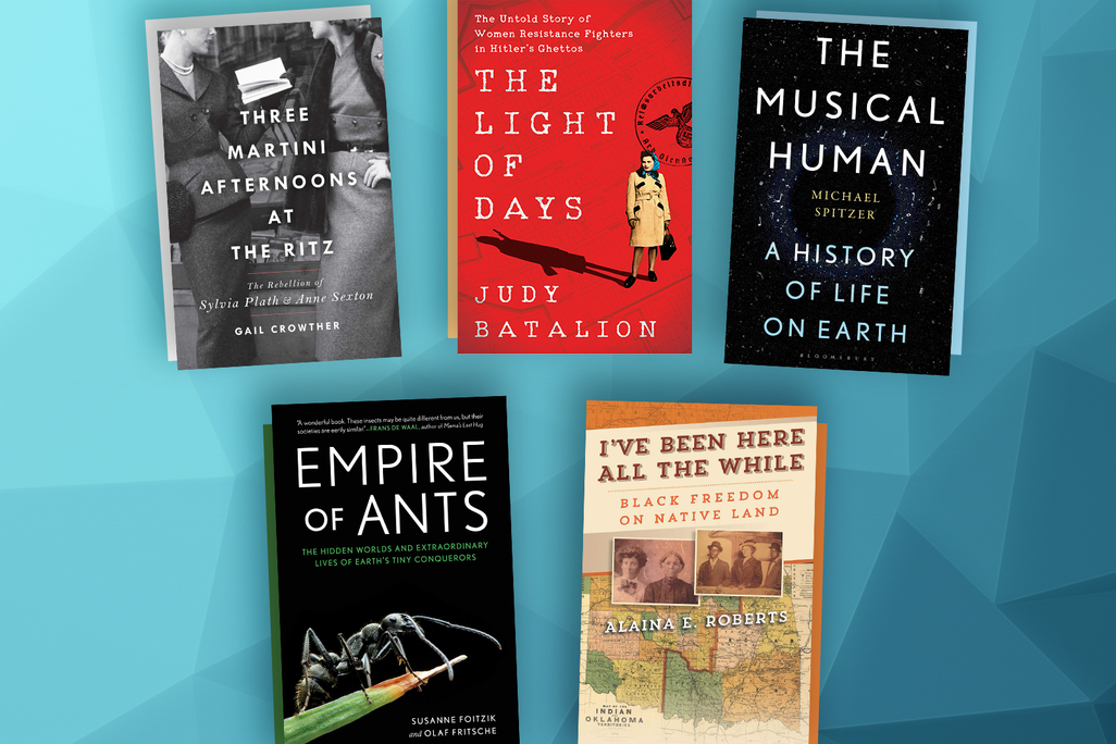 April books of the month illustration