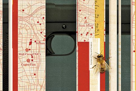 Using an equation based off animal territories, an anthropologist at UCLA was able to draw theoretical borders between gang turf in Los Angeles.