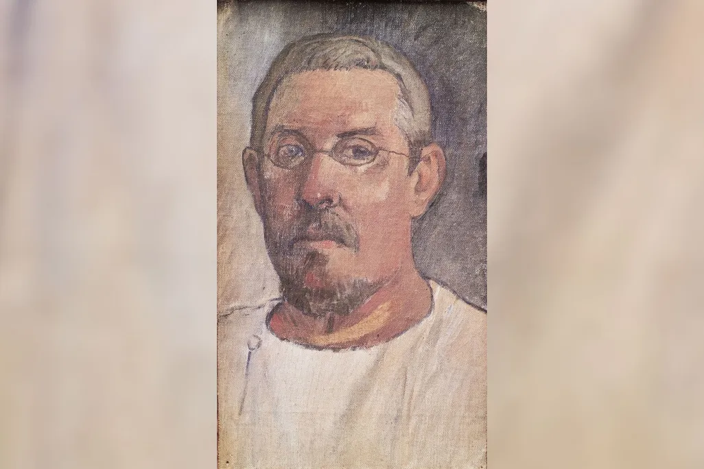 Paul Gauguin's 1903 self-portrait