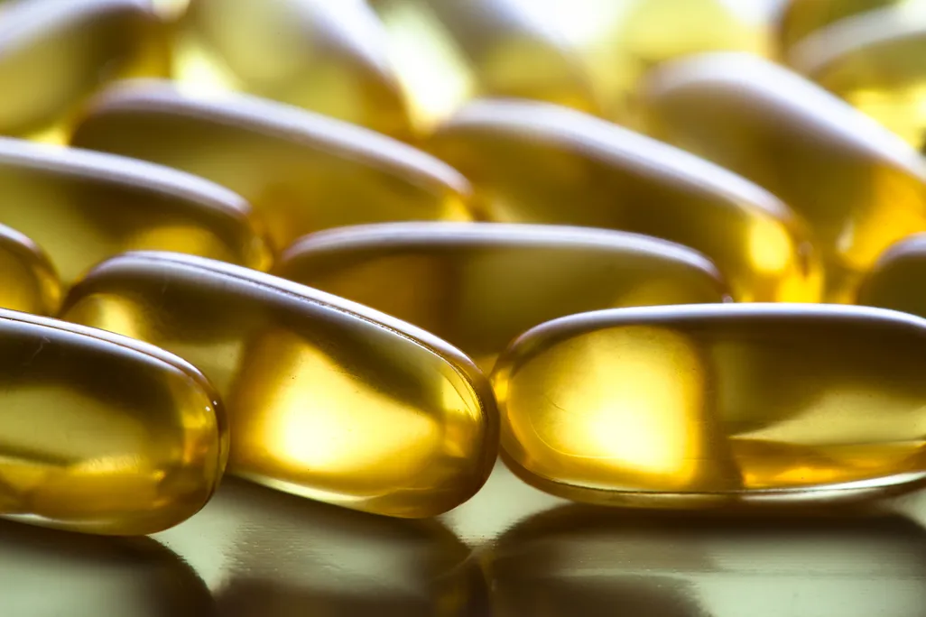 Fish oil pills