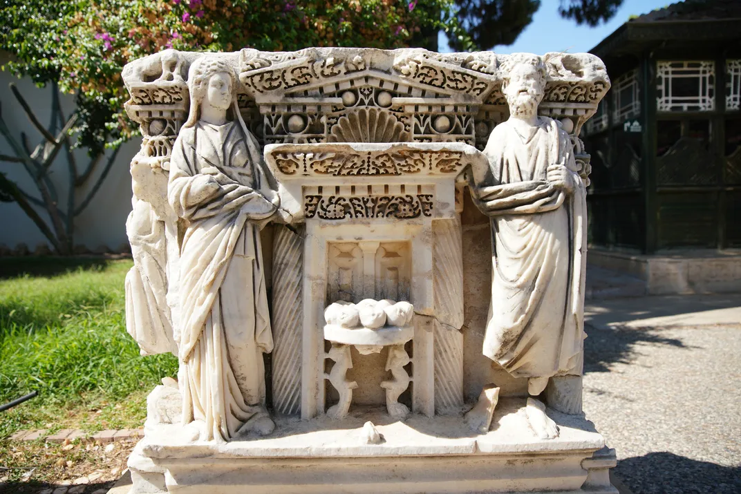Sarcophagus in Antalya