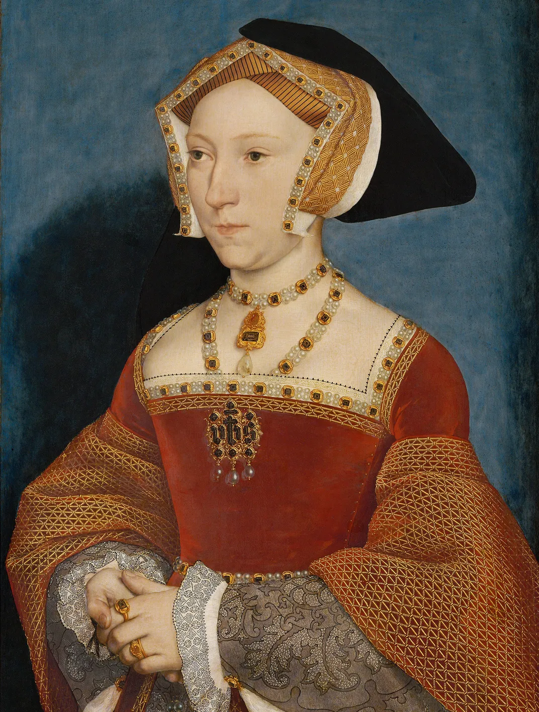 A 1536 portrait of Jane Seymour by Hans Holbein the Younger