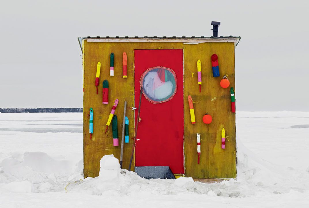 Portraits of Canada's Ice Fishing Huts, Travel