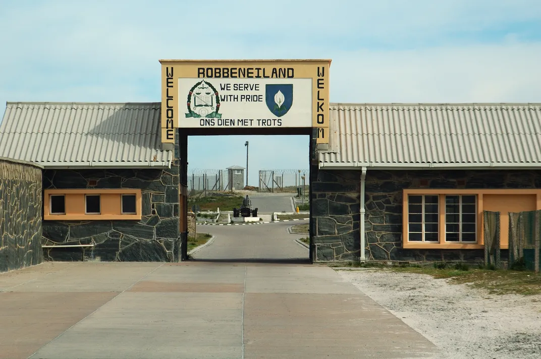Entrance to Robben Island prison
