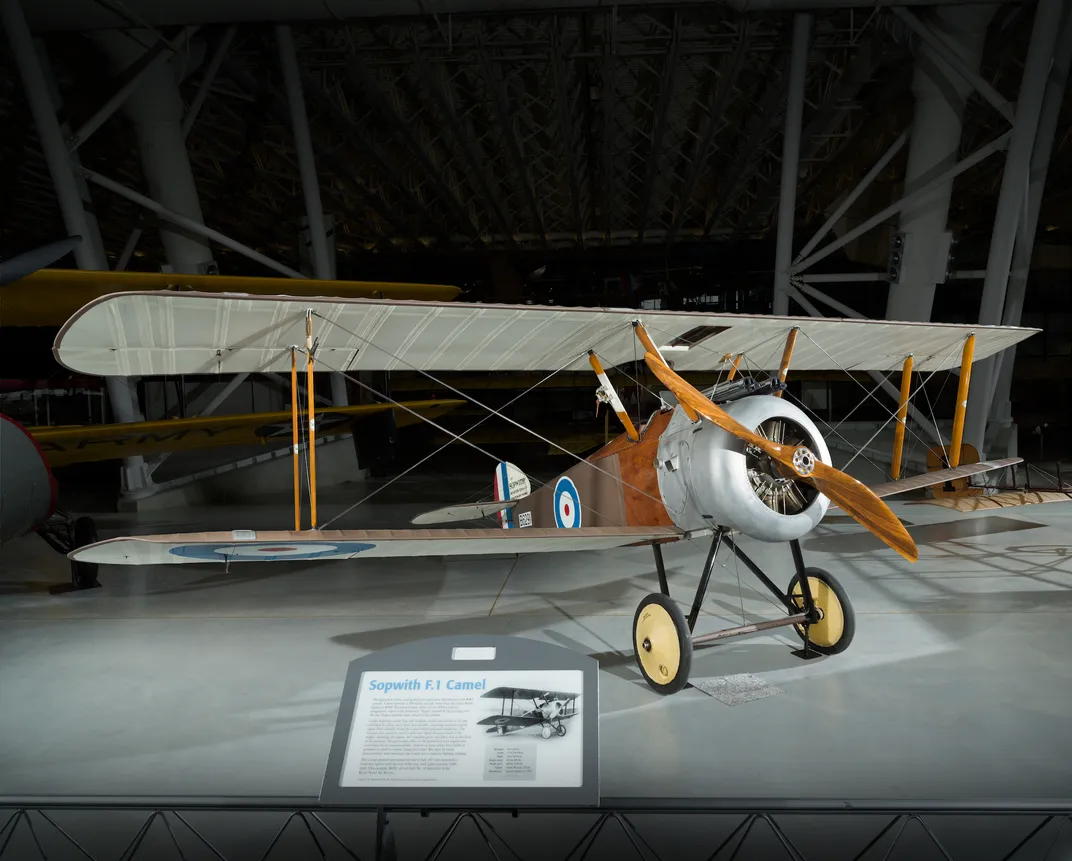The Sopwith Camel at the Smithsonian's National Air and Space Museum