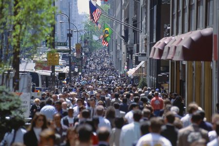 The U.N. predicts the world population will reach eight billion by November 15.