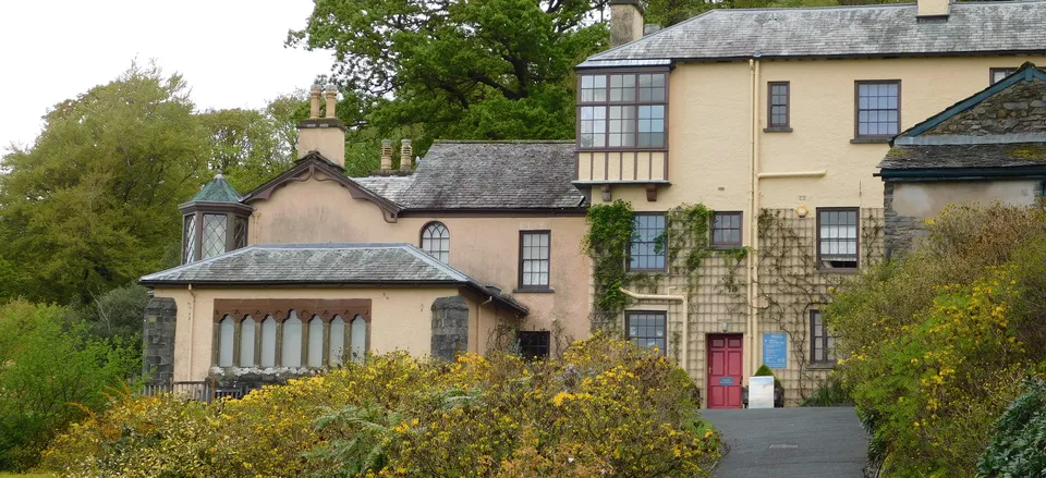  Ruskin's home Brantwood, near Coniston Water 