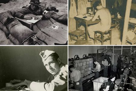 Mail was slow and spotty during wartime. But that didn't stop homesick soldiers from penning love letters by the thousands.