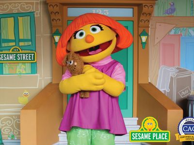 Last year, Sesame Street introduced Julia, a Muppet with autism. 