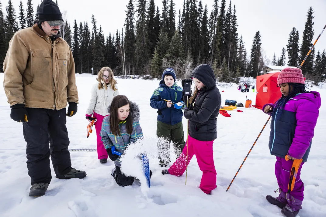 Fresh Eyes on Ice participants