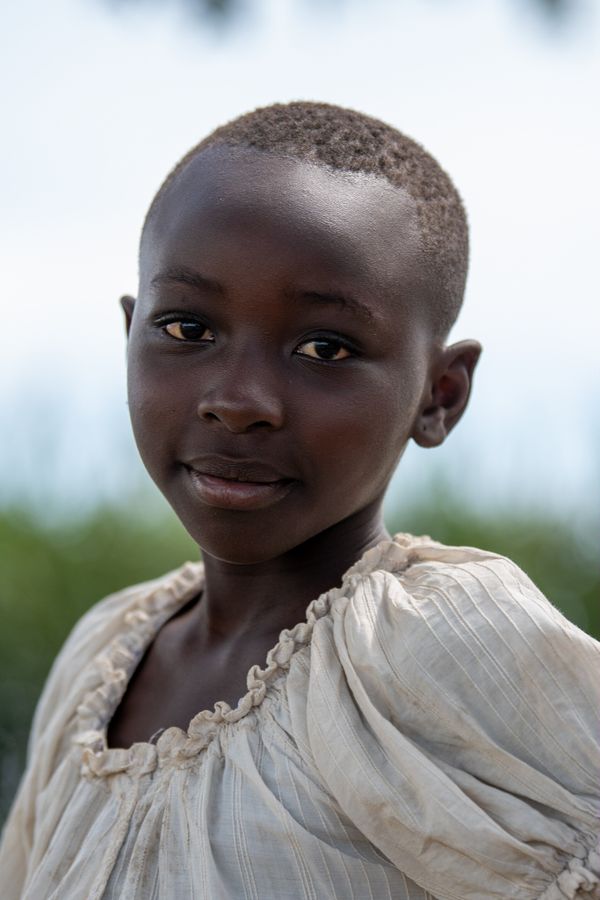 A girl from a small fishing village in Uganda. thumbnail