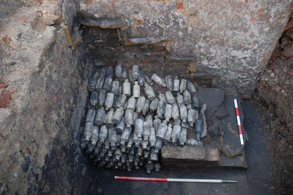 Trove of beer bottles