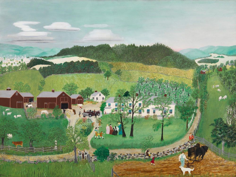 Grandma Moses Goes to the Big City 