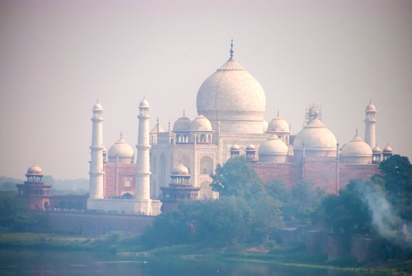The Taj Mahal as Seen from the Red Fort thumbnail