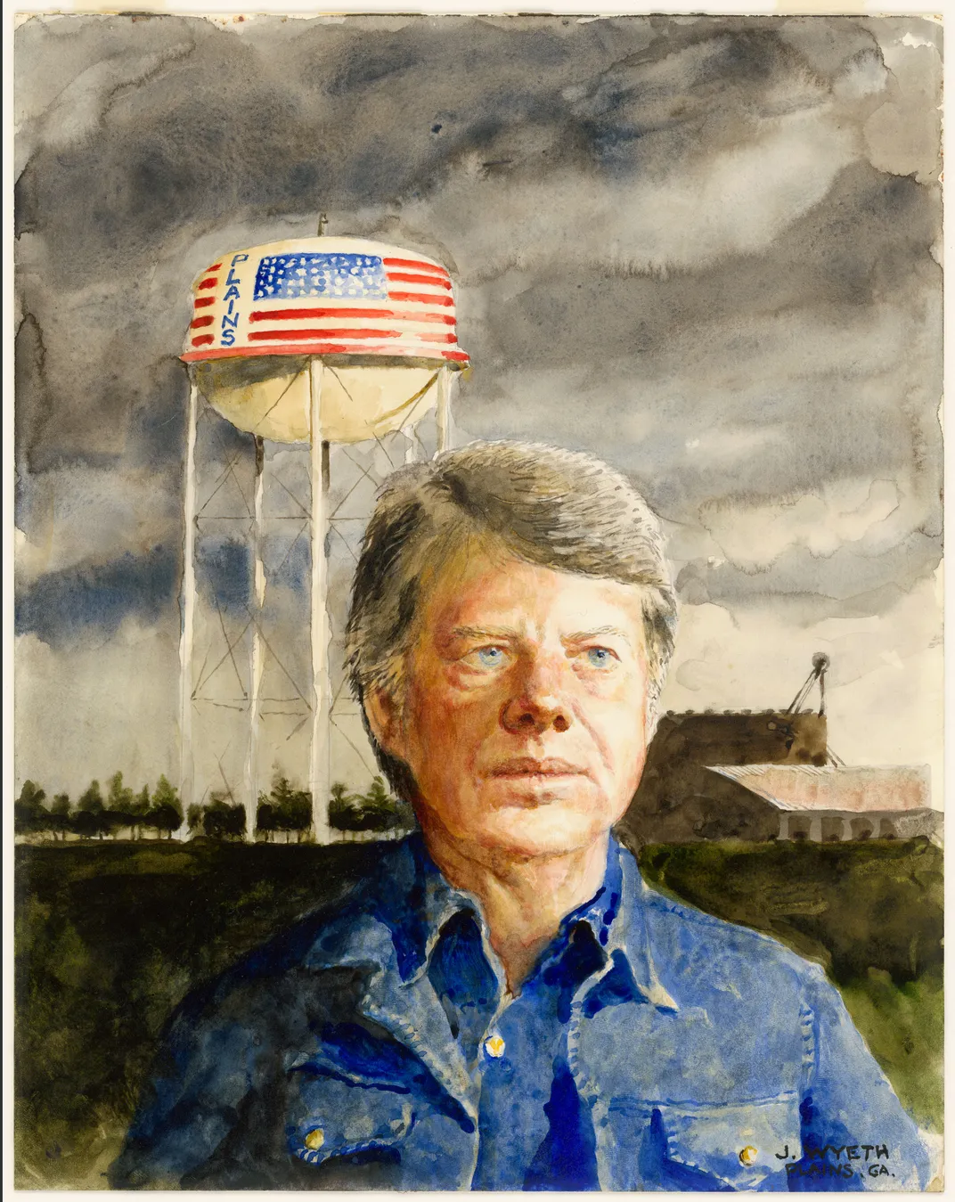 James Earl Carter, Jr, James Browning Wyeth