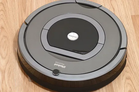 This iRobot 780 was one of the early Roomba models that randomly moved about the room. But the company's latest models (900 series) uses cameras and software to collect data and map out your home.