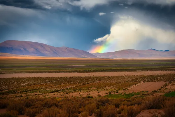 Storm and rainbow thumbnail