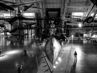 Kenyeta Clements: “The goal of this image [centered on the SR-71 Blackbird] was simply to allow the viewer to witness the strong demand for attention this aircraft still holds when viewed from a different angle.”