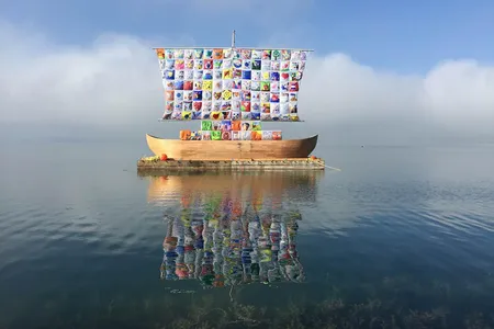 The Ship of Tolerance, Zug by Ilya and Emilia Kabakov, 2016