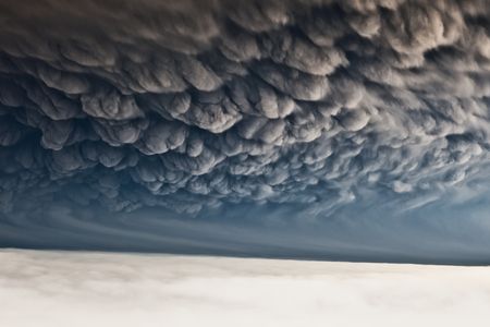 Clouds of ash from the 2011 Grímvötn eruption in Iceland