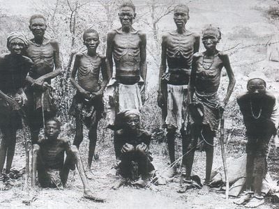 Images of survivors of the Herero genocide foreshadowed similar scenes from the liberation of Nazi death camps