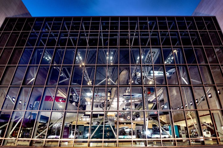 Exterior view of Air and Space Museum
