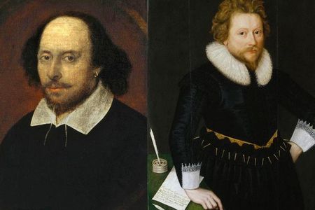 William Shakespeare (left) and John Fletcher (right) both contributed to Henry VIII, a new study suggests.