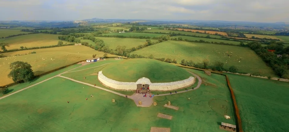  View of Newgrange. Credit: Tourism Ireland