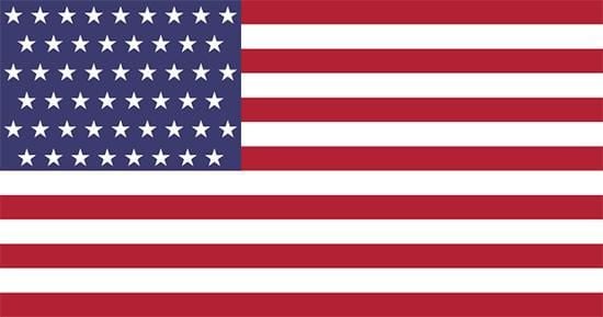 The least disruptive redesign possibility for the 51-star flag