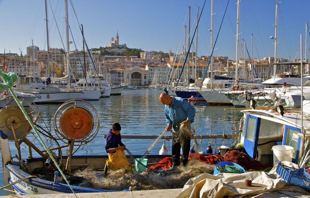 Scene in Marseille