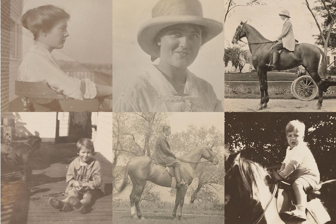 Photograph of members of Edmund C. Tarbell's family