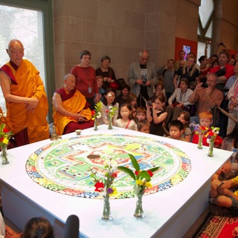 Dust in the Wind: The Death of a Mandala, At the Smithsonian