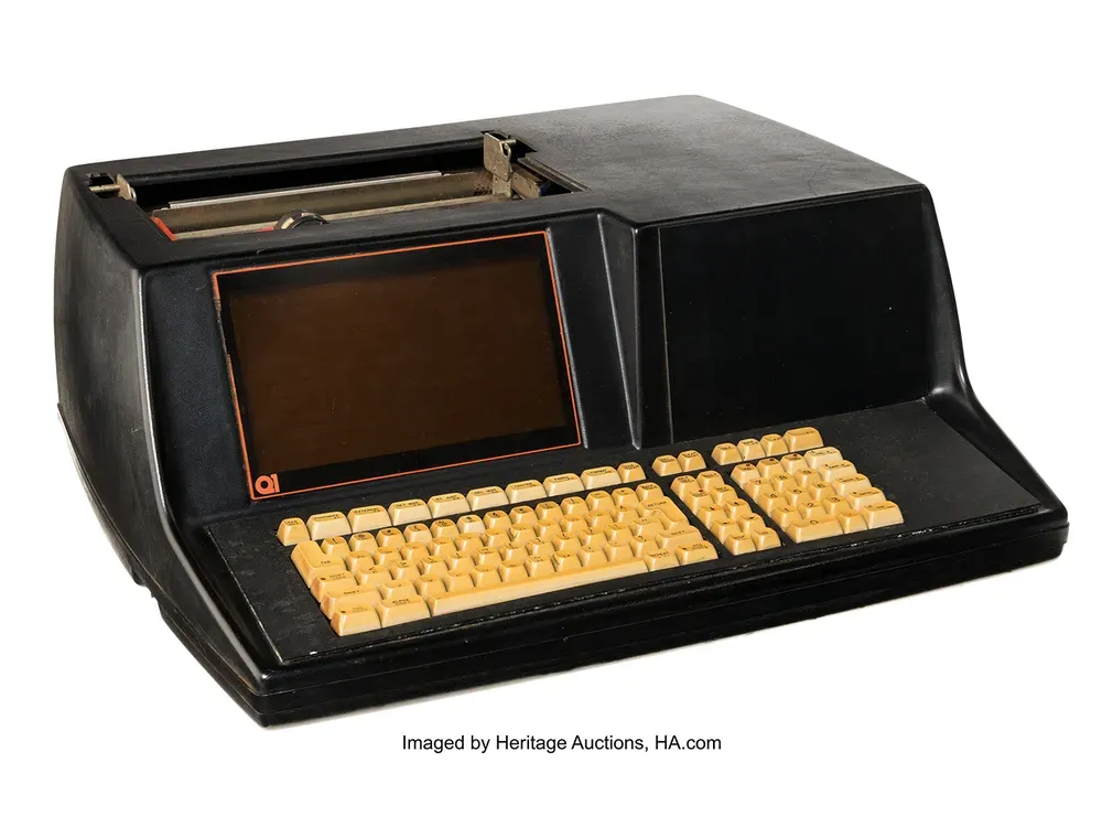 A 1972 Q1 desktop microcomputer