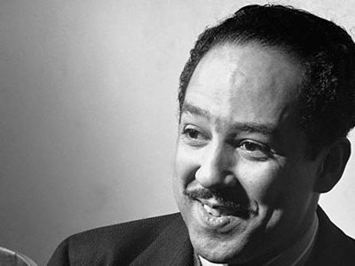 Langston Hughes' epic poem, Ask Your Mama: 12 Moods for Jazz is the text for the piece performed by Jessye Norman, among others.