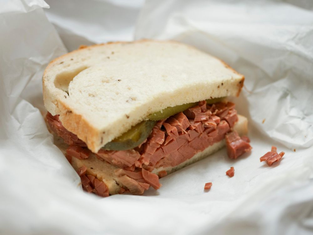 corned beef sandwich