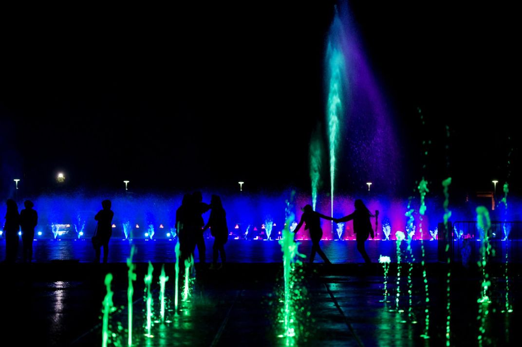 Centennial Hall Fountain