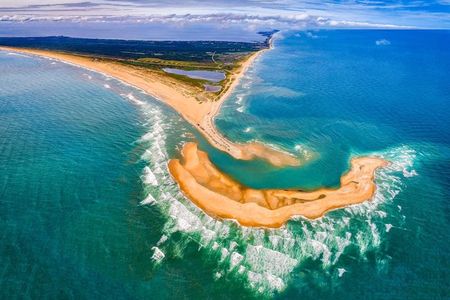 Drone image of Shelly Island