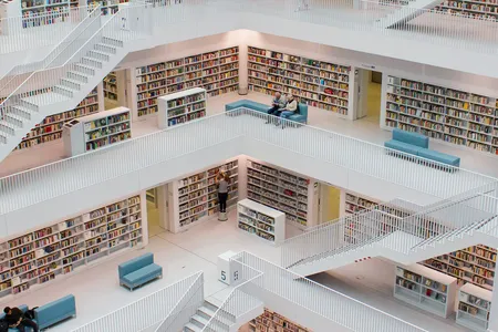 Completed in 2011, the Stuttgart City Library is one of the country&rsquo;s most photographed locations.

