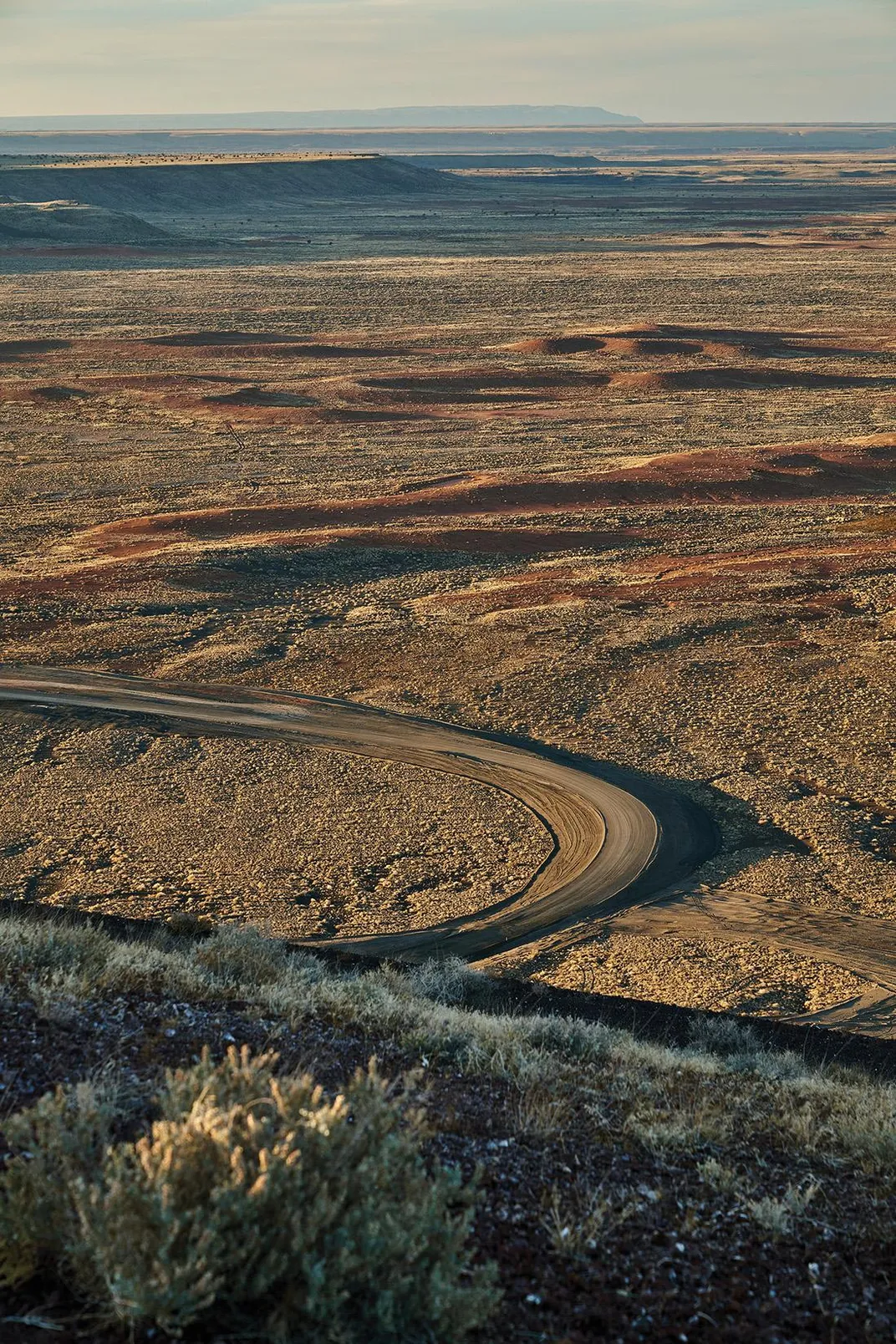 Arizona desert landscape with roads