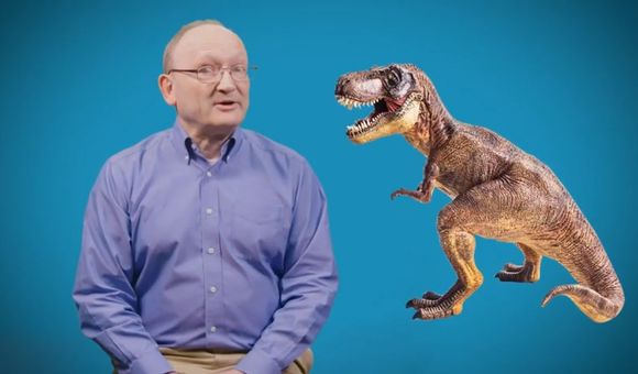 Smithsonian paleontologist, Hans Sues, answers your questions in the National Museum of Natural History’s Deep Time YouTube series, “The Doctor Is In.” (Smithsonian Institution)   