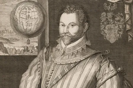 A 1583 portrait of Sir Francis Drake