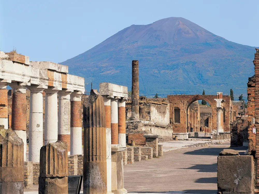 Pompeii, as seen today 