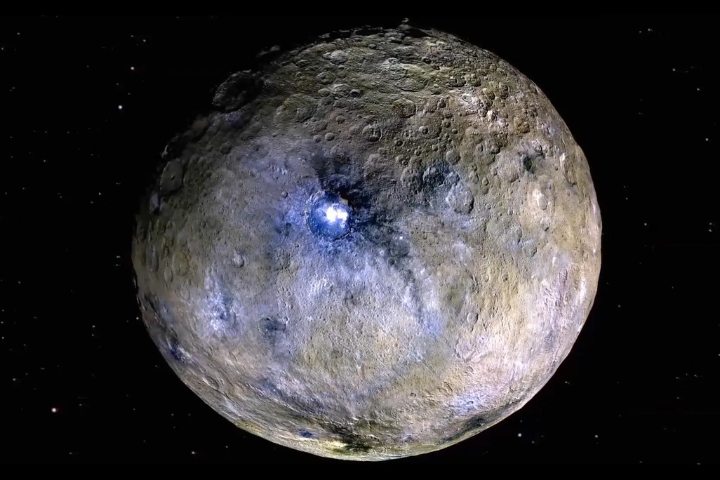 The Dwarf planet Ceres.