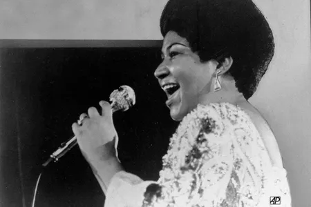 January 28, 1972 file photo of Aretha Franklin