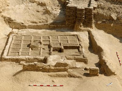 Funerary garden discovered by CSIC’s research team.