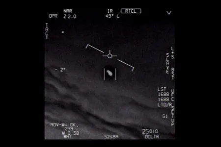Still unidentified: Navy pilots tracked and photographed what appeared to them to be a fast-moving object off the Florida coast in 2015.