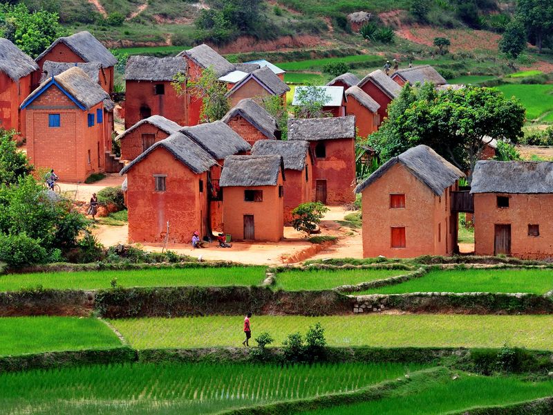 The traditional houses of Madagascar Smithsonian Photo Contest